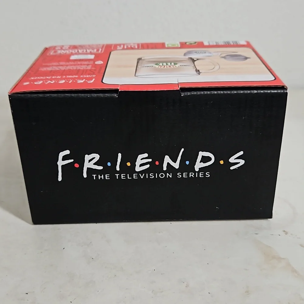 NWT friends the tv series central perk glass mug and tea infuser giftset
